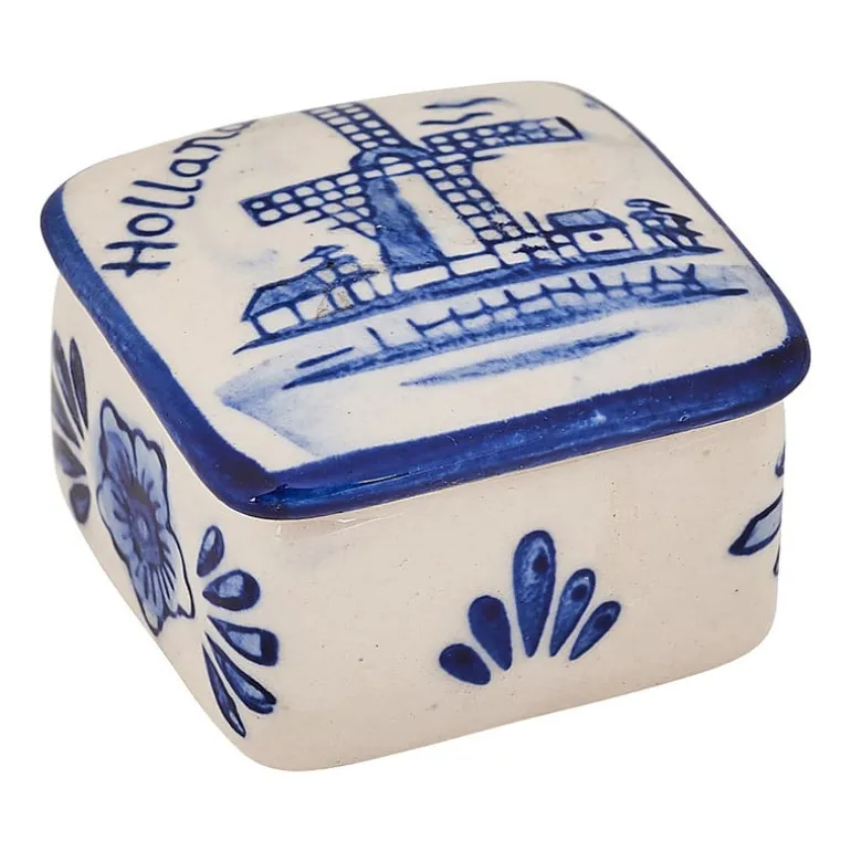 Doosje klein Holland - diverse varianten - 3x3x2 cm