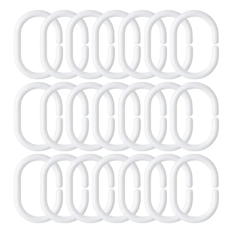 Douchegordijn ring - 19x61x1,4 cm