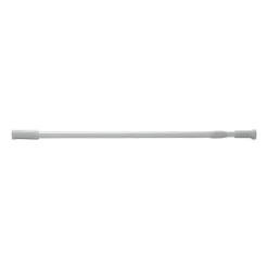 Douchestang uitschuifbaar - wit - 70-120 cm