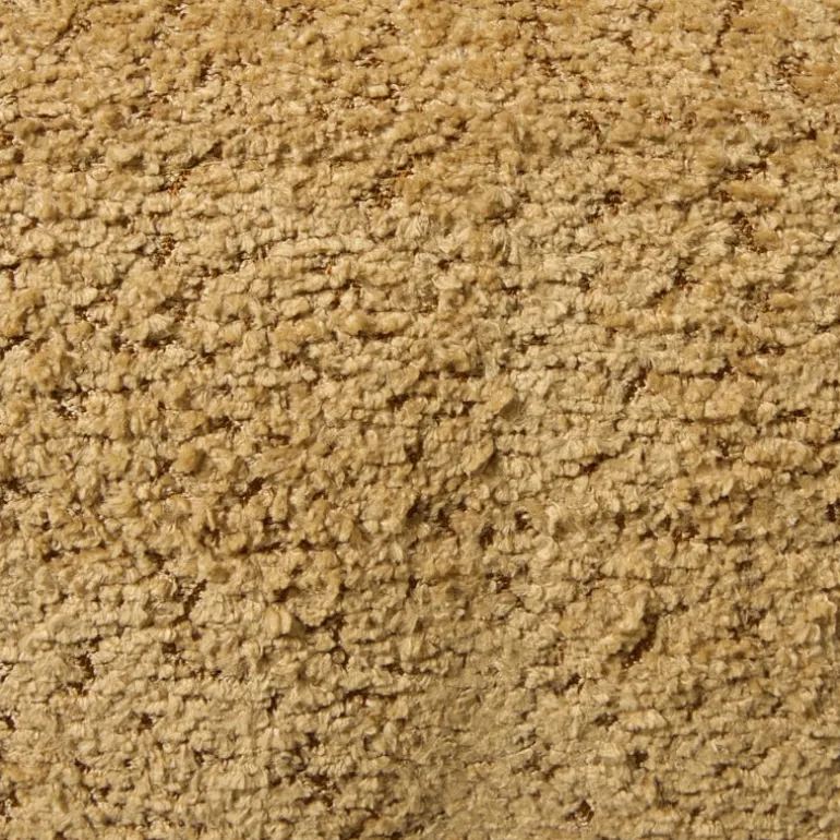 Draaifauteuil bouclé - oker - 74x68x66 cm