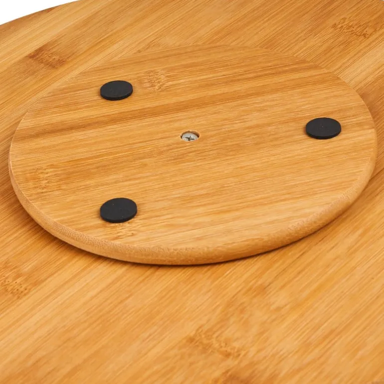 Draaiplateau bamboe - 33 cm