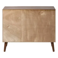 Dressoir retro - donkerbruin - 76x93x31.5 cm