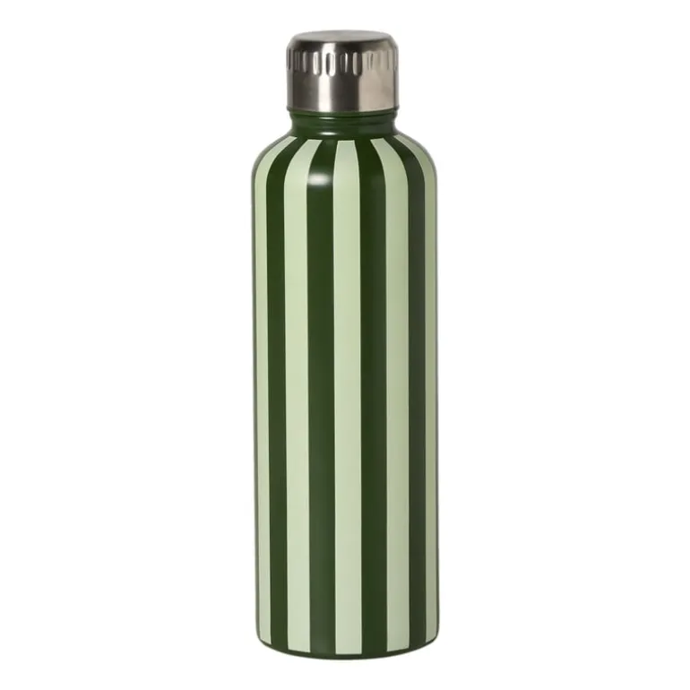 Drinkfles streep - groen - 500 ml