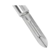 Dwarsdunschiller London - zilverkleurig - 19.5 cm