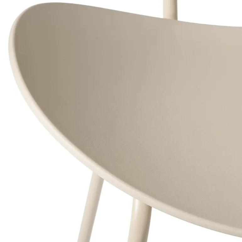 Eetkamerstoel Finn - beige - 81x52x50 cm