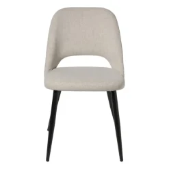 Eetkamerstoel Leonardo - beige - 82.5x61.5x48.5 cm