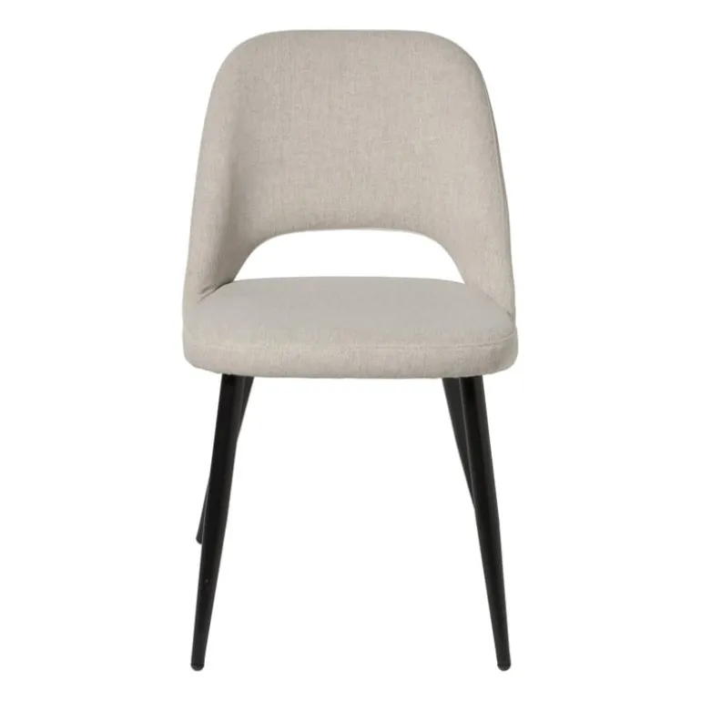 Eetkamerstoel Leonardo - beige - 82.5x61.5x48.5 cm