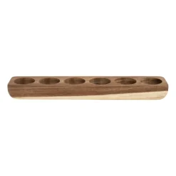 Eiertray hout - voor 6 eieren
