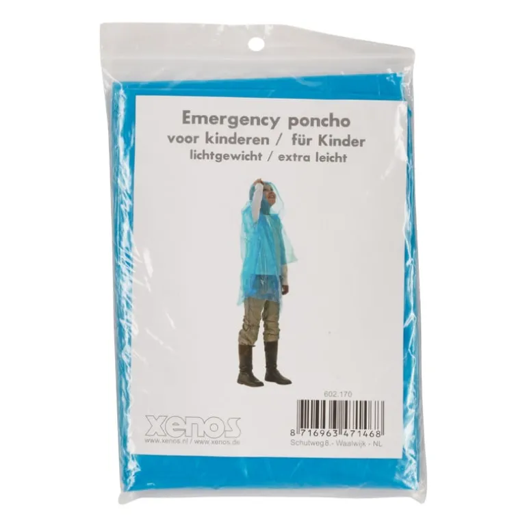 Emergency poncho kids - diverse kleuren