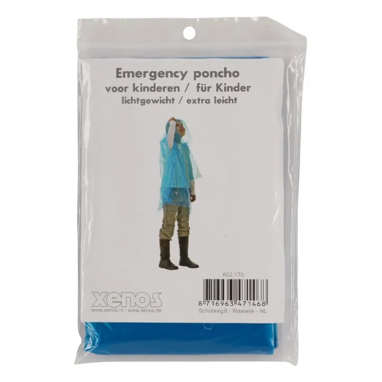 Emergency poncho kids - diverse kleuren