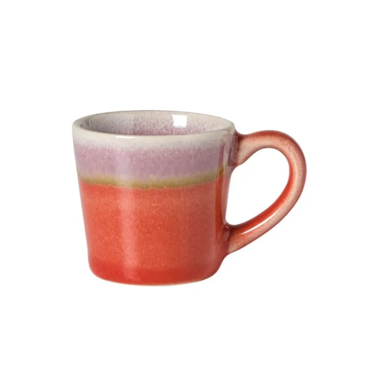 Espressomok roots - rood/paars - 80 ml