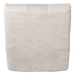 Fauteuil chenille chunk - beige - 87x72x66 cm