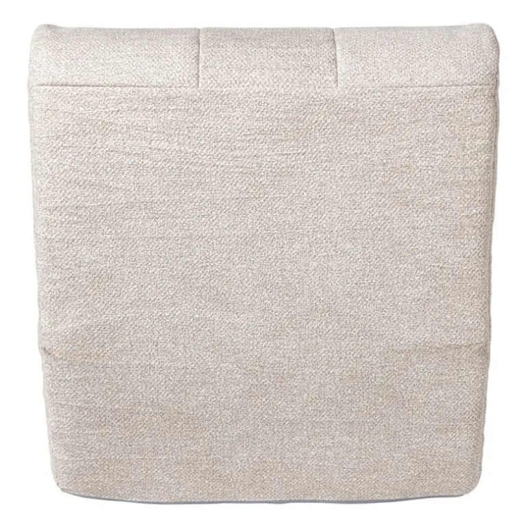 Fauteuil chenille chunk - beige - 87x72x66 cm