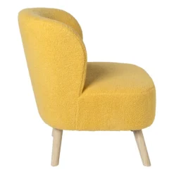 Fauteuil Sita - geel - 69x56x66 cm
