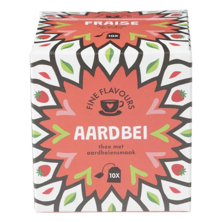 Fine flavours vruchten thee - aardbei - 10 zakjes