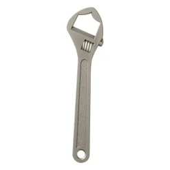 Flesopener ringsleutel - zilverkleurig