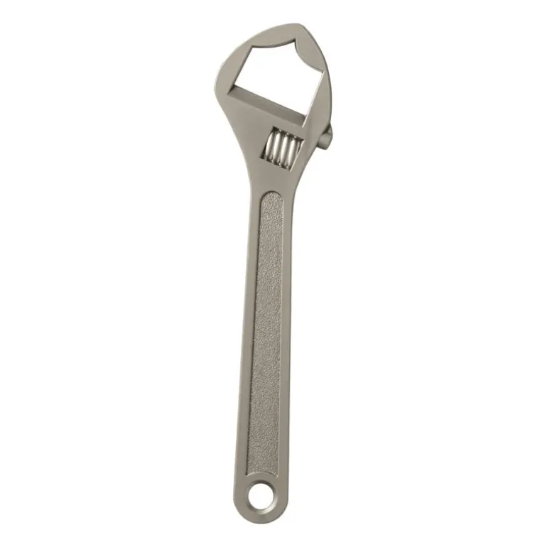 Flesopener ringsleutel - zilverkleurig