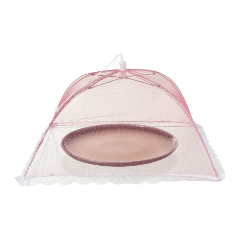 Foodcover paraplu - roze - 35x35x20 cm