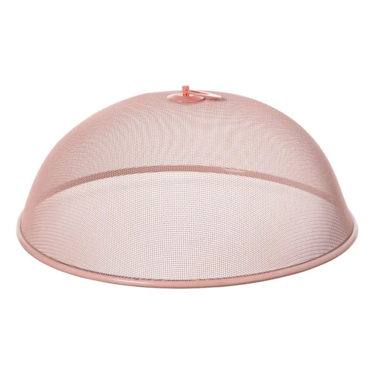 Foodcover rond - roze - ø35 cm