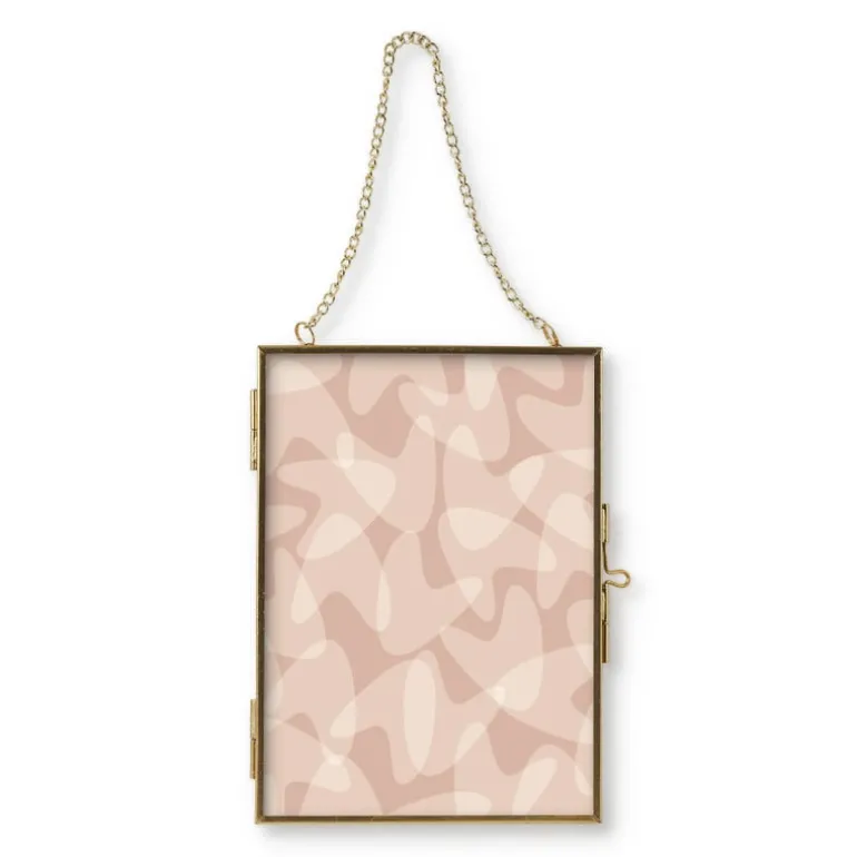 Fotokader aan ketting - goud - 13x18 cm