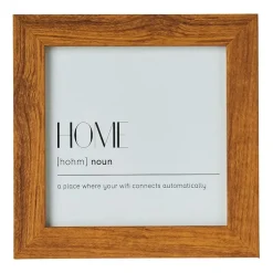 Fotokader basic - 10x10 cm - bruin
