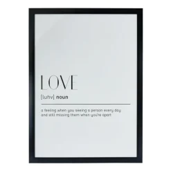 Fotokader basic - 50x70 cm - zwart
