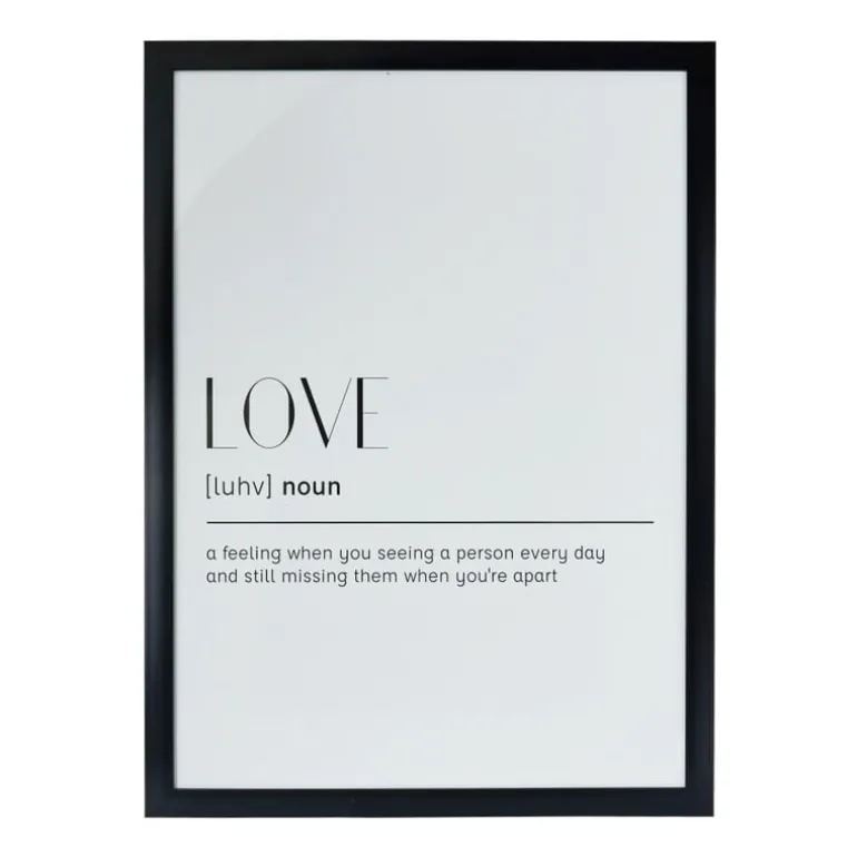Fotokader basic - 50x70 cm - zwart