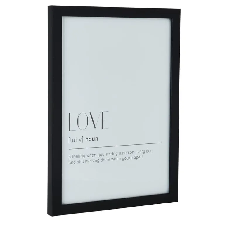 Fotokader basic - 21x30 cm - zwart