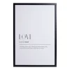 Fotokader basic - 61x91.5 cm - zwart