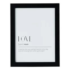 Fotokader basic - 15x20 cm - zwart