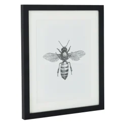 Fotokader met passe-partout - zwart - 20x25 cm