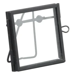 Fotokader mini - zwart - 6x6 cm