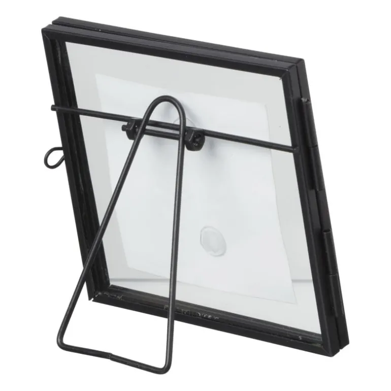 Fotokader mini - zwart - 10x10 cm