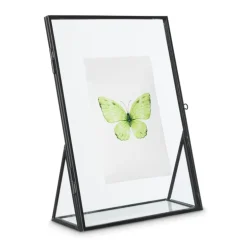Fotokader staand - zwart - 18x25 cm