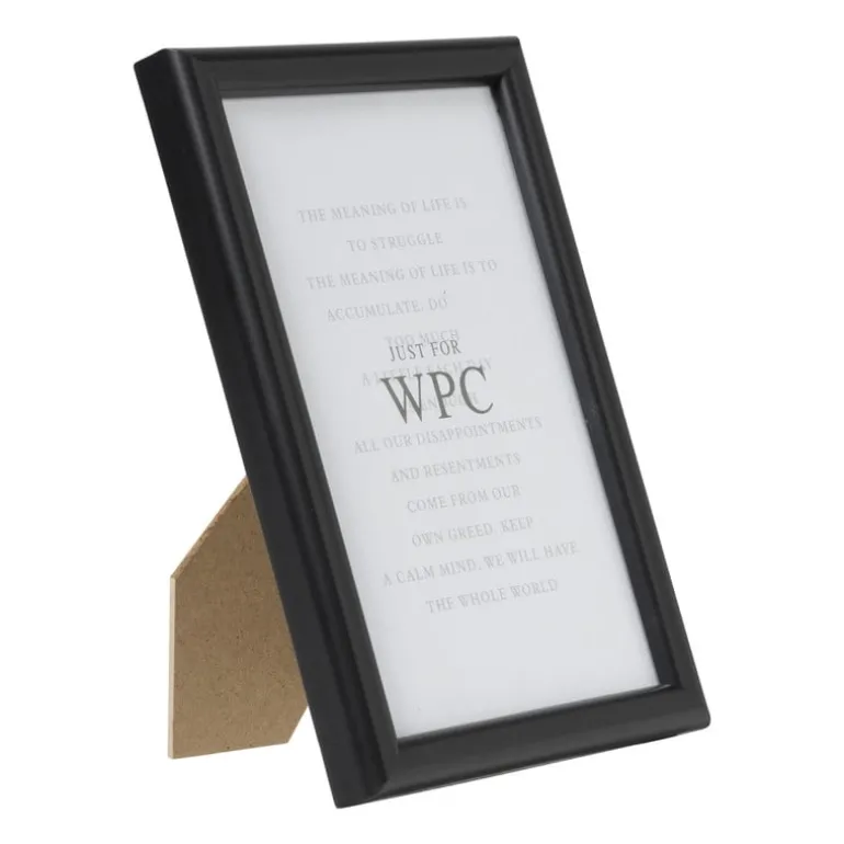 Fotokader WPC - zwart - 10x15 cm