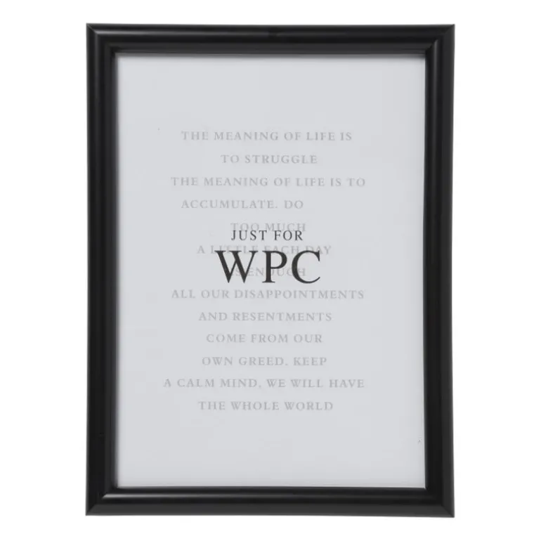 Fotokader WPC - zwart - 13x18 cm