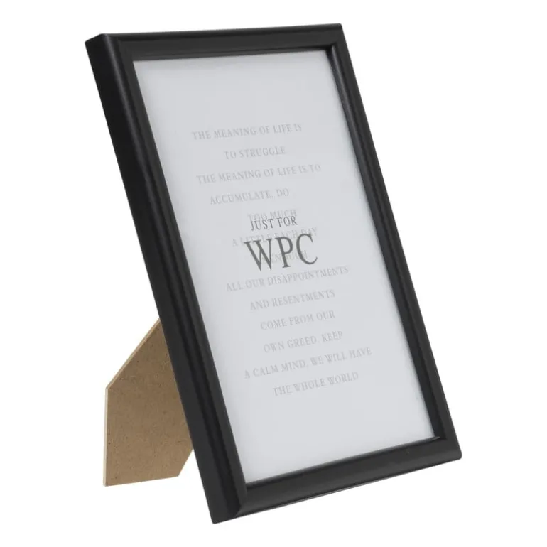 Fotokader WPC - zwart - 13x18 cm