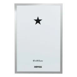 Fotolijst basic - 61x91.5 cm - zilverkeurig