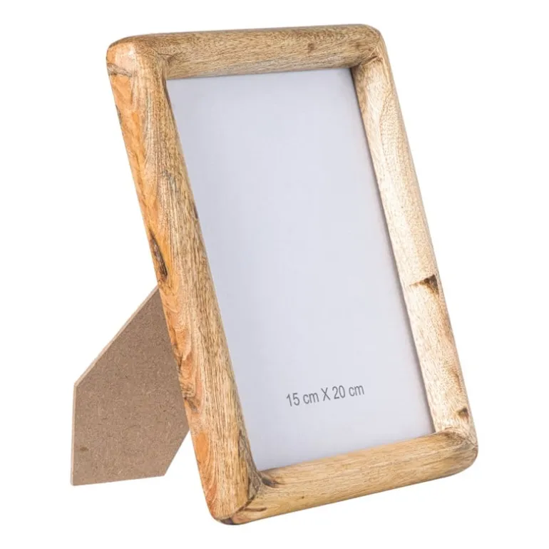 Fotolijst hout - bruin - 15x20 cm