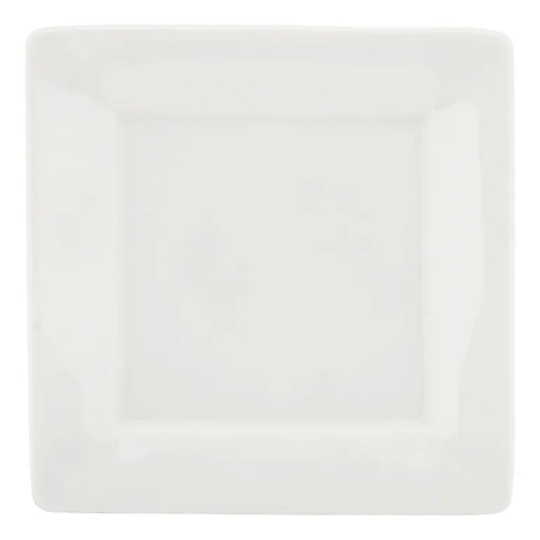 Gebaksbord porselein - 15x15cm