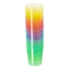 Gekleurde shotglaasjes - multikleur - set van 20