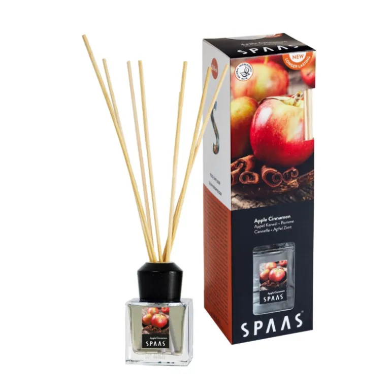 Geurstokjes apple cinnamon - ø6x20 cm