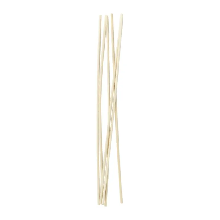 Geurstokjes rattan - bruin - set van 6