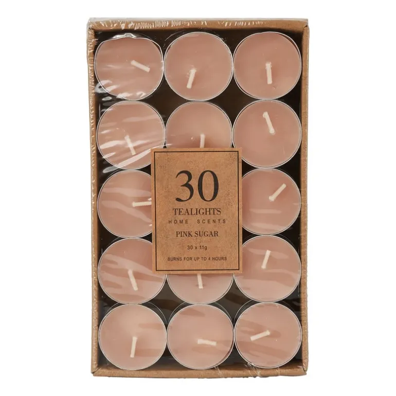 Geurtheelichten - pink sugar - 30 stuks