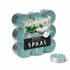 Geur waxinelichten- minty hammam - set van 18
