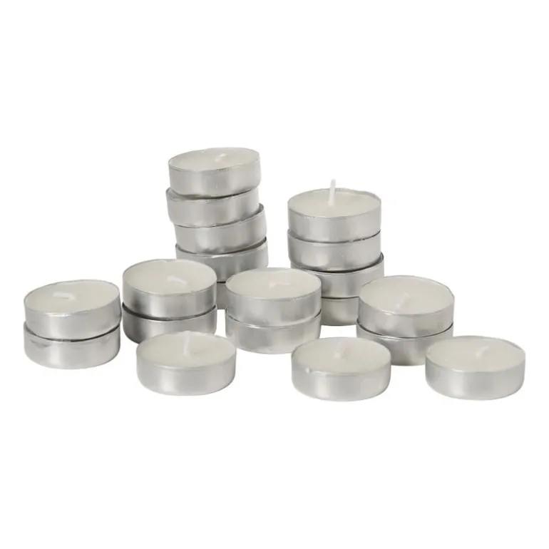 Geur waxinelichten - vanille - set van 30