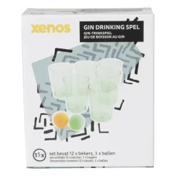Gin pong - set van 15