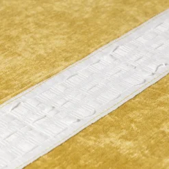 Gordijn chenille - geel - 140x250 cm