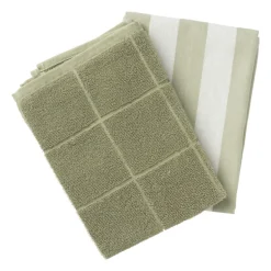 Handdoek - groen - 50x50 cm