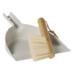 Handveger set bamboe - beige - 26.8x18.2x7.5 cm